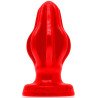 Oxballs Plug silicone AirHole S 9 x 4cm Rouge